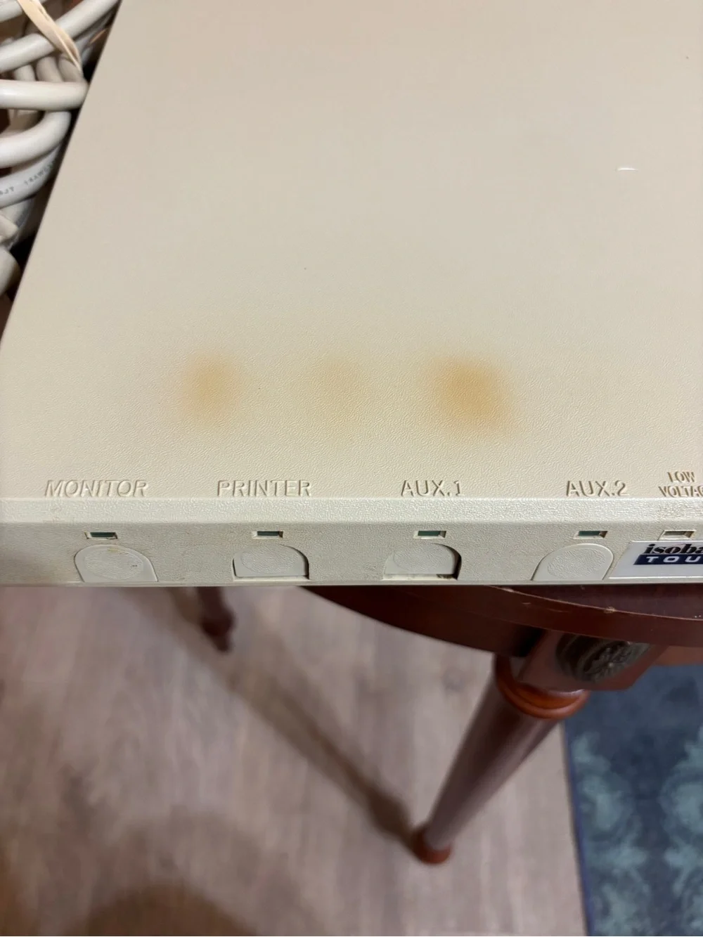 Vintage Beige PC Keyboard - White / Cream Wired USB/PS2 Compatible
